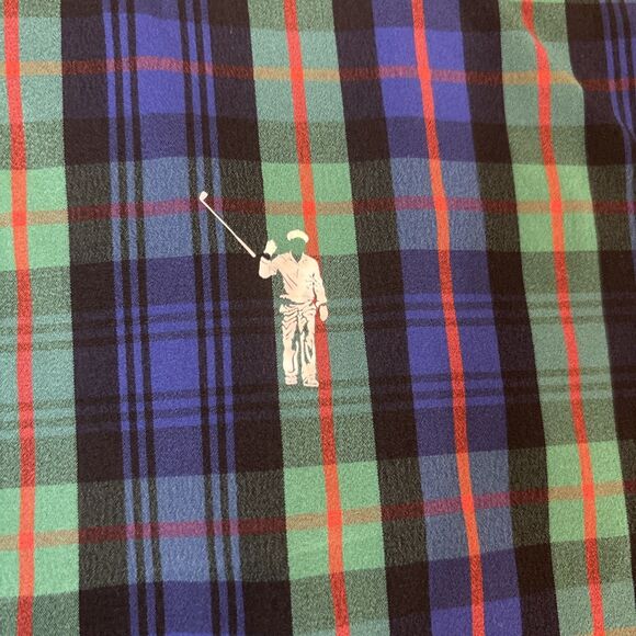 William Murray Golf Button Down Up Shirt Tartan Plaid Mens XXL 2XL NEW NWT - Picture 8 of 9